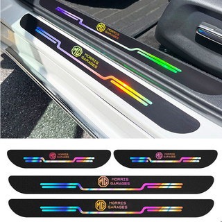 Mới MG Laser Xe Ngưỡng Miếng Dán Bảo Vệ Nhiều Màu Sắc Phản Quang Cửa Ô Tô Chống Trầy Xước Miếng Dán Cho MG3 MG5 MG6 MG7 EP Pluse MG TF ZR ZS ES HS GS Morris 3