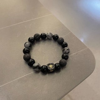 Vòng Tay Hạt Đen Thời Trang Thiết Kế Thích Hợp Vòng Tay Cảm Giác Cho Nữ Quà Tặng Phụ Kiện Trang Sức