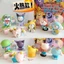 Crossdressing hộp mù Doraemon Búp bê đồ chơi viên nang làm bằng tay pokonyan quà sinh nhật nữ dễ thương trang trí để bàn