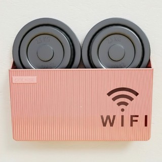 Kệ đựng wifi treo tường, Kệ wifi đặt modem, đầu kỹ thuật số, ổ cắm điện, chất liệu nhựa ABS SUNND