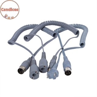Csndices Phụ kiện máy chắc chắn Máy khoan móng tay Dây cáp nguồn cho máy khoan làm móng tay điện Dây tay cầm màu xám VN
