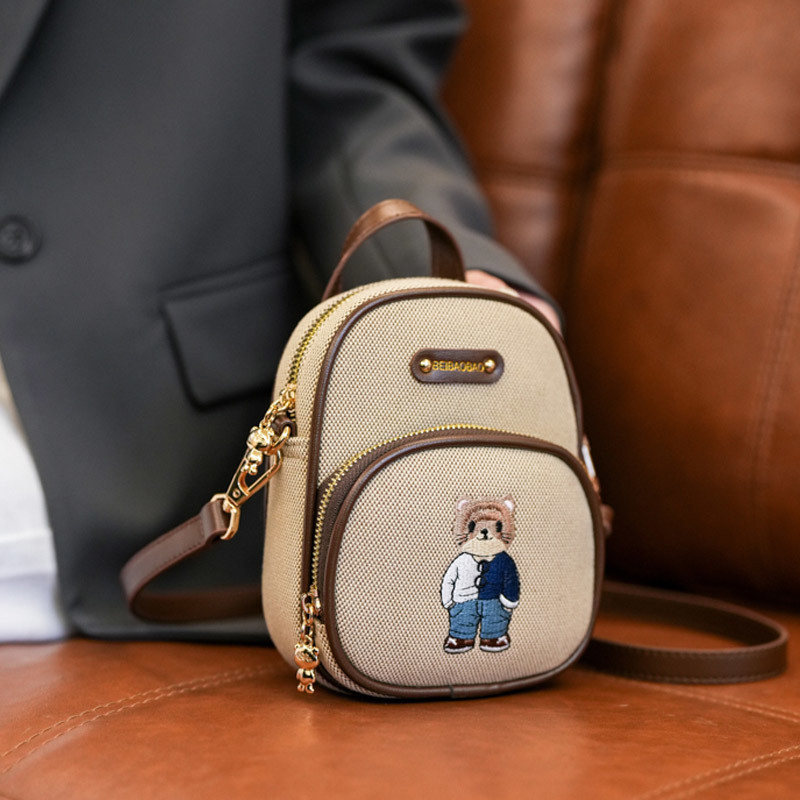 New Women's Bag Cute Phone Bag Fashionable Crossbody Bag Casual Versatile Lightweight Portable Shoulder Bag
