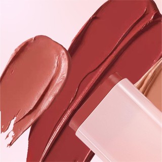 Son má hồng dạng thỏi 6 màu lì TVLV 20g màu nude tự nhiên, không thấm nước, dùng được nhiều lần, dạng kem má hồng Sweat Rouge ღ Kiểu trang điểm Pink Girl Bling