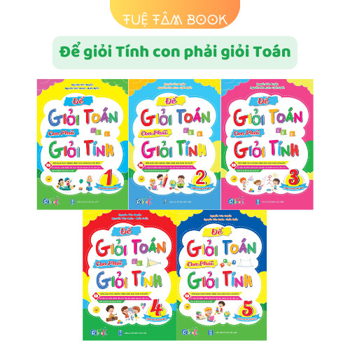 Sách - Để giỏi Toán con phải giỏi Tính 1 2 3 4 5