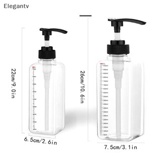 Máy phân phối chất lỏng EGN 500ML / 1000ML có quy mô Bình nhỏ giọt xi-rô cà phê có vòi phun thủy lực Nhà bếp Hộp đựng mật ong N