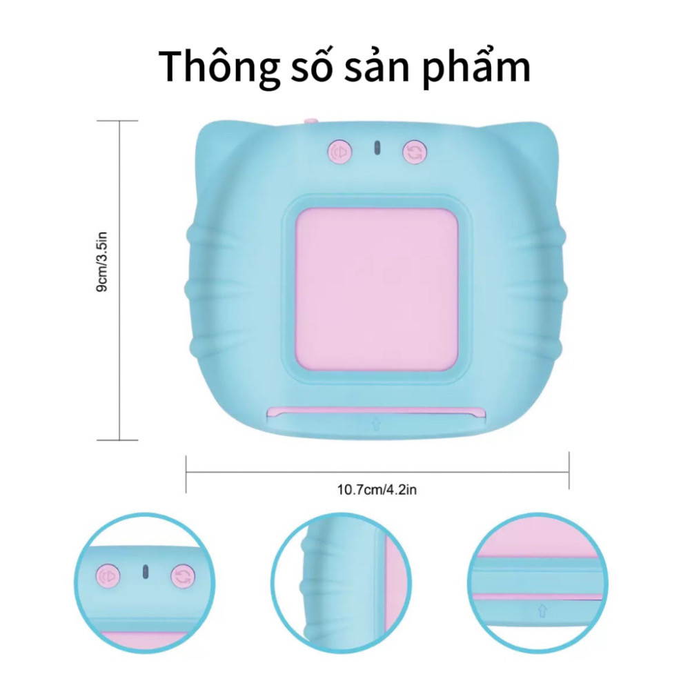 Máy thẻ học tập bằng miệng phát âm di động Đồ chơi giáo dục trẻ em