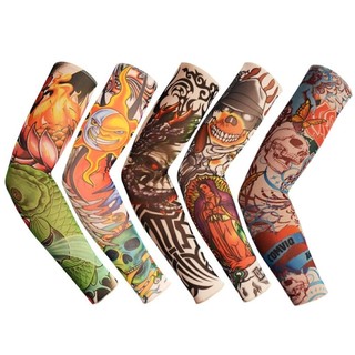 [COD] Găng Tay Tattoo Giả Xăm – Phụ Kiện Chống Nắng Cá Tính Cho Nam Nữ