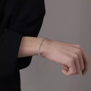 Đơn Giản Thép Không Gỉ Vòng Tay Thời Trang Retro Cá Tính Vòng Tay Cá Tính Cặp Đôi Vòng Tay Nữ Nam Trang Sức Phụ Kiện