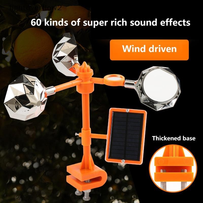 Máy đuổi chim hình chim trực quan Máy dọa chim trực quan phản quang Chống chim đuổi chim bồ câu Chim gõ kiến