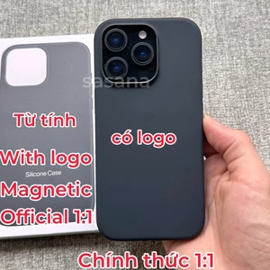 Đen 1: 1 Silicon Lỏng Từ Tính Cho iphone 16 / 15 / 14 / 13 / 12 / Pro / Pro Max / plus / mini Vỏ Điện Thoại Chất Lượng Cao Hoạt Hình Bật Lên