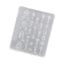 VIC Nail Art Silicone Mold Lock Key Theme Dụng cụ đào tạo làm móng tay Đồ dùng làm móng tay