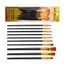 SA 10 Chiếc Bàn Chải Sơn Bộ Nylon Màu Nước Acrylic Sơn Bộ Bàn Chải Vẽ Và Nghệ Thuật Tiếp Liệu Cho Tác Phẩm Nghệ Thuật Chi Tiết