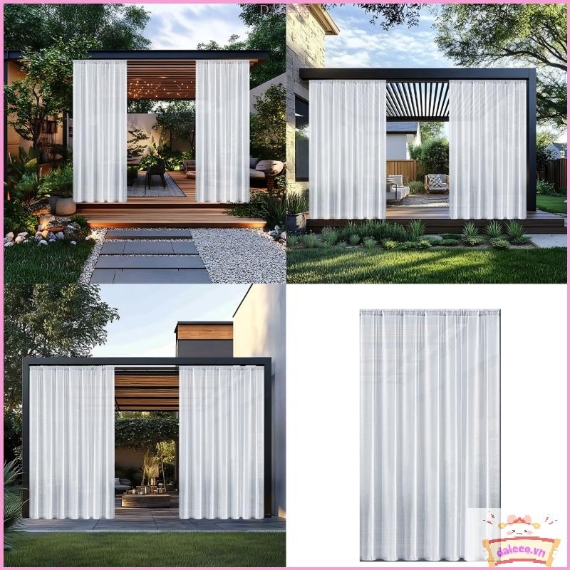 DALE Chống rách Polyester Pergolas Rèm che nắng chống mưa Tấm chắn cửa ...