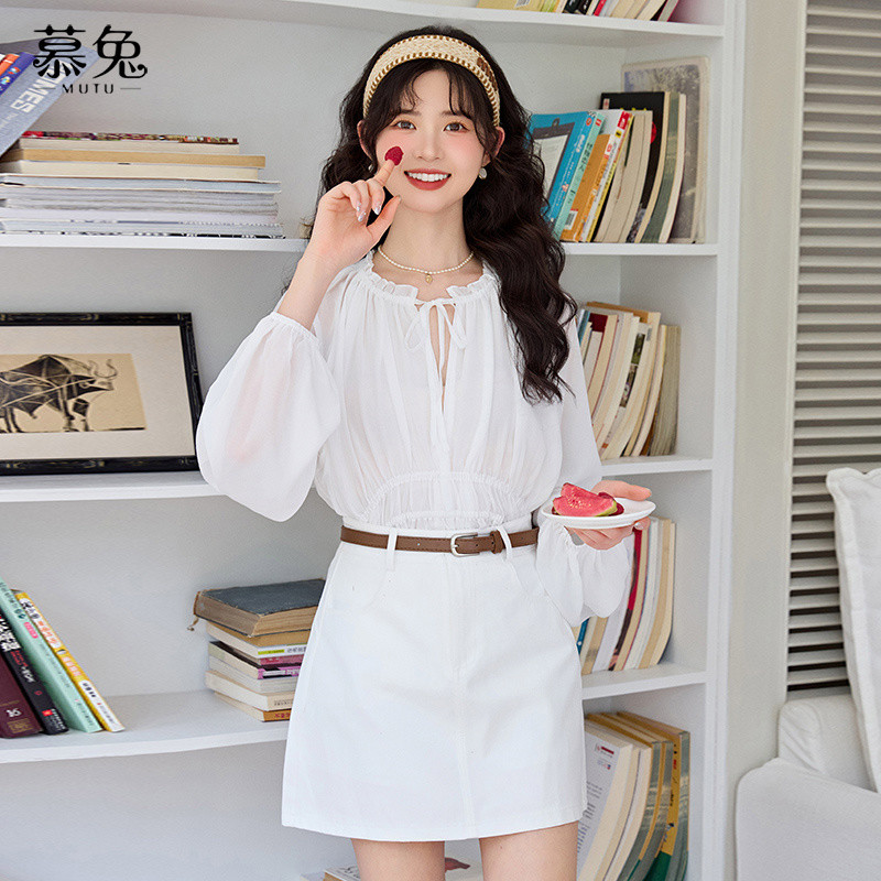 Mutu Retro Mông Váy Ngắn Nữ Mùa Hè 2026 Phong Cách Mới Nhỏ Cao Cấp Ôm Hơn Nhìn Phù Hợp Với Váy Chữ a