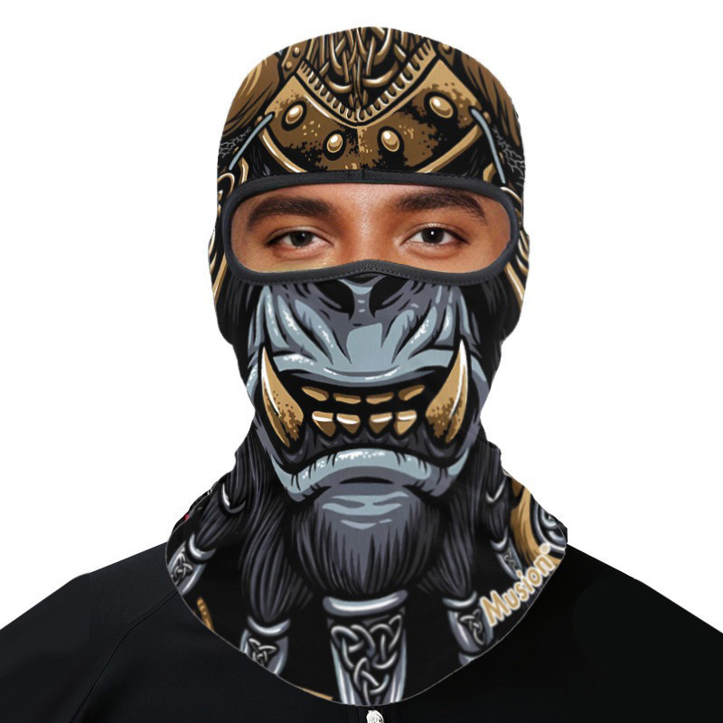 Mũ trùm đầu Musion Balaclava câu cá chống tia UV che nắng cho xe máy Mặt nạ chống mồ hôi đa chức năng thoáng khí
