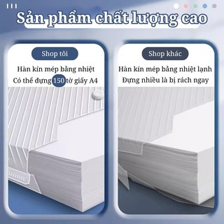 Túi Clear Bag Đựng Tài Liệu A4 Trong Suốt – Túi Đựng Tài Liệu Gọn Gàng, Tìm Kiếm Nhanh Chóng Tiện Lợi Cho Văn Phòng
