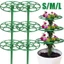 Giá đỡ lồng cây PWSEND, Khung leo cây cảnh nhiều lớp có thể xếp chồng lên nhau, Giá đỡ cây leo leo bằng nhựa S / M / L Đồ dùng làm vườn