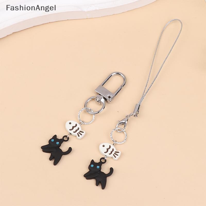 FashionAngel Đen Y2K Điện Thoại Quyến Rũ Mặt Dây Chuyền Phụ Kiện Cho Camera CCD Tai Nghe Schoolbag VN