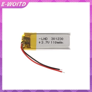 E-WOITD 1 cái 3.7 V 301230 Pin sạc Polymer 110mAh được sử dụng cho tai nghe MP3 MP4 Phụ kiện E-WOITD