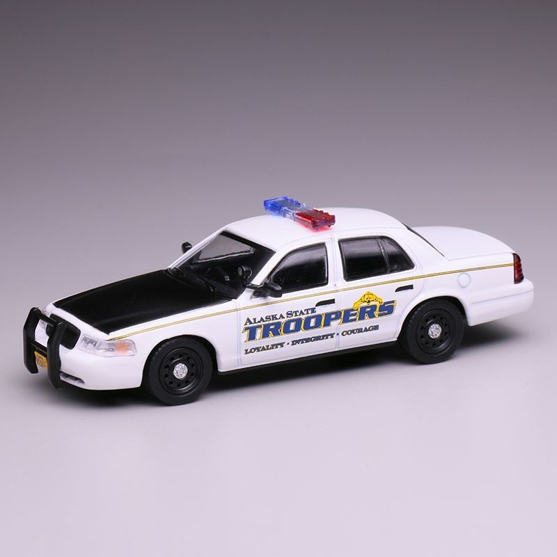 Modellino 1:64 Ford Crown Victoria Police Boston Chase - 596 - Usato, Mai Giocato
