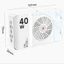 Đèn LED máy ảnh MONOSTYLE 40W, Nhiệt độ màu kép 0-100% Đèn Video COB 40W có thể điều chỉnh, Túi di động 4400mAh có thể sạc lại 2800K-9000K Chụp ảnh chiếu sáng chụp ảnh