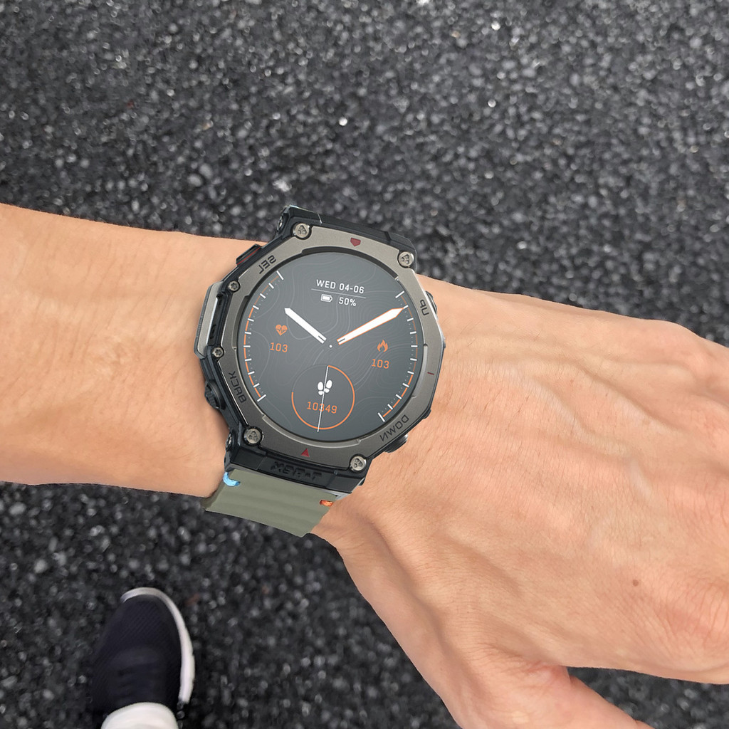 Dây đeo silicon mềm cho vòng đeo tay thể thao ban nhạc Huami Amazfit T-Rex 3 / T-Rex 2 / T-Rex Ultra