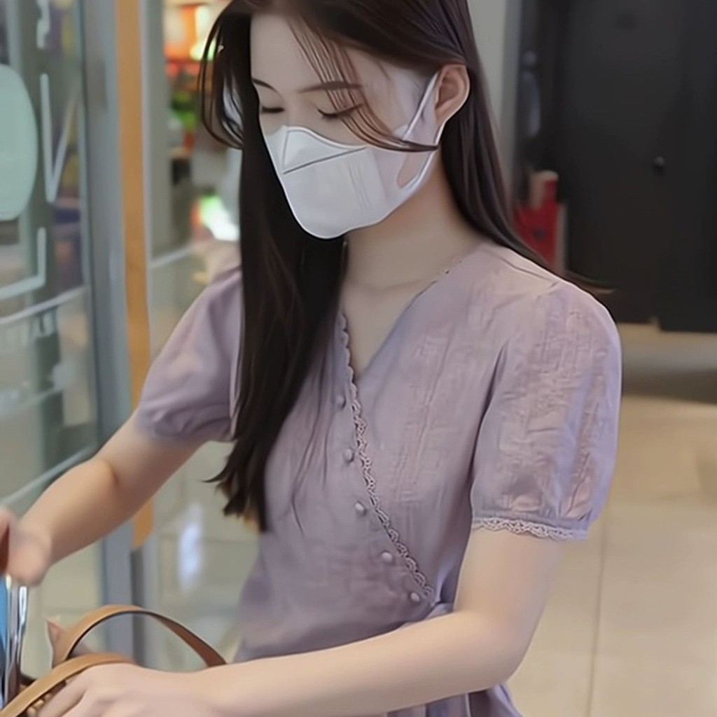 Quần áo nữ mùa hè phiên bản Hàn Quốc với áo thun thoải mái