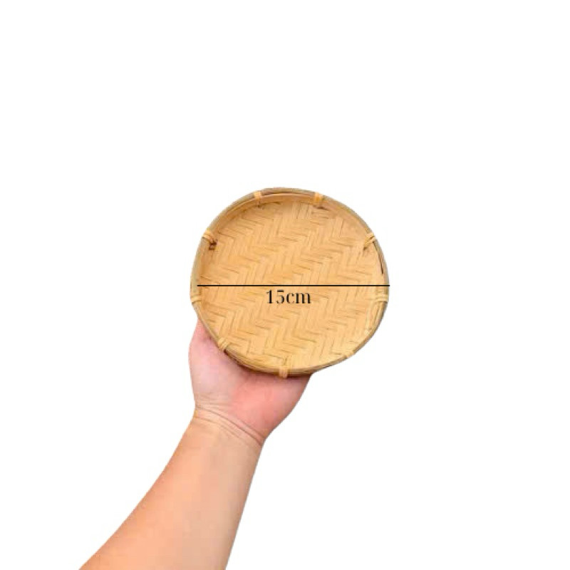 Mẹt Tre Viền Mây, Trang Trí, Đựng đồ ăn )
