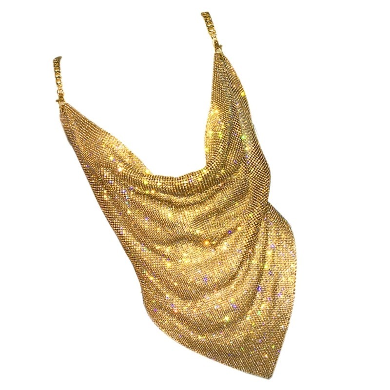 Áo Crop Top không đều SELA có dây đeo chi tiết Áo hai dây thời trang dành cho nữ
