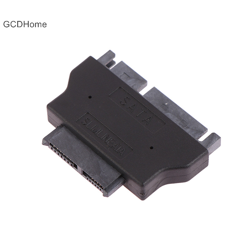 Gcdhome Slimline Adapter SATA 7 + 15 22Pin Nam Sang Slim SATA 7 + 6 13Pin Nữ Adapter HOT