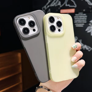 Siêu Mỏng Sương Mù Bề Mặt Mờ Ốp Lưng Điện Thoại iPhone 15ProMax 15Pro 15 14 13 12 11ProMax Bảo Vệ Toàn Diện Chống Sốc Bảo Vệ Bìa Mềm