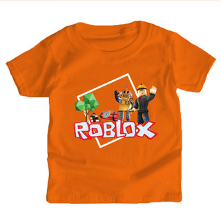 Áo thun ngắn tay Roblox dành cho trẻ em 2024 - Thiết kế nhân vật trò chơi phổ biến cho bé trai và bé gái