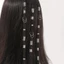 DELMER 80 Chiếc Dreadlocks Hạt, Kẹp Vòng Đeo Kim Loại Vàng Bạc Rỗng Rỗng Vòng Tóc, Phụ Kiện Tóc Bím Bẩn Tóc Bím Tóc Tự Làm Tóc Ống Bím Tóc Nữ
