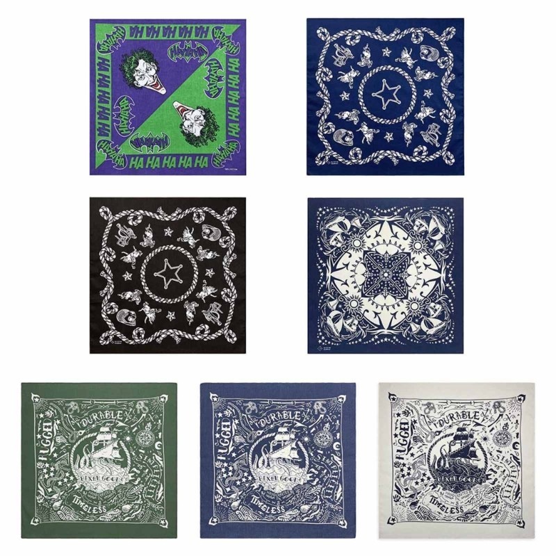 Woke 21inch Tây In Bandanas Cho Dạo Phố Người Lớn Unisex Hiphop Headwrap