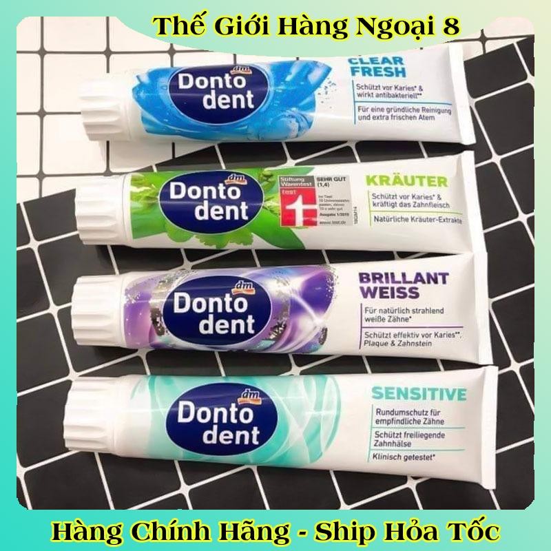 [DATE MỚI] Kem đánh răng DONTODENT Đức 125ML