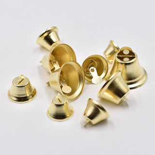 Diy Giáng Sinh Vàng Kim Loại Chuông Kerst Jingle Bells Trang Trí Cây Giáng Sinh Decoratie