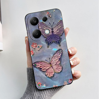 Dành Cho Xiaomi Poco M6 Pro 4G Ốp Điện Thoại Silicon Mềm Thiết Kế Mới 2024 Thẩm Mỹ Phi Hành Gia Bảo Vệ TPU Slim Cover PocoM6 M 6 Pro