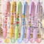 GREAT Panda Cherry Blossom String Pen, DIY Beads Press Gel Pen, Bút Sinh Viên Xóa Được Viết Văn Phòng Phẩm Bút Giải Nén