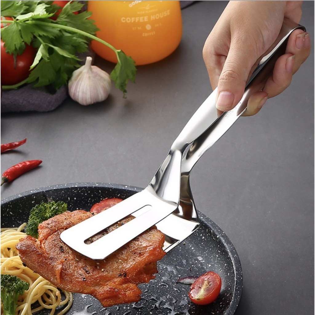 Kẹp inox gắp nóng thức ăn FE123