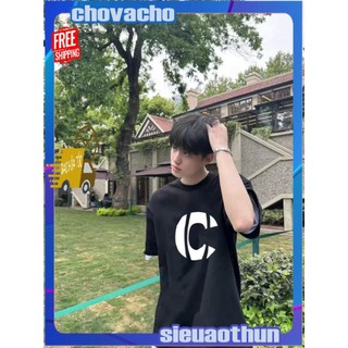 Áo thun Stee Cổ tròn in FOLLOW & C Localbrand ICVCVNI Unisex Cotton