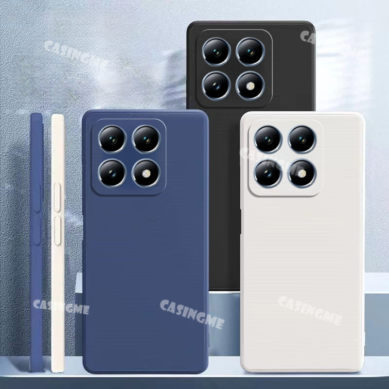 Xiaomi 15T 14TPro 2024 Vỏ Lỏng Vuông Cho Xiaomi 14T 14 T T T14 14TPro Xiaomi14T Pro 4G 5G 2024 Ốp Lưng Mềm Chống Sốc Vỏ Điện Thoại Silicon Mỏng