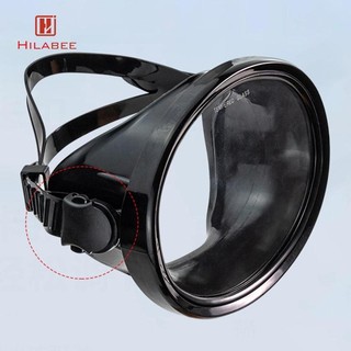 Hilabee Kính bơi chống sương mù lặn ống kính đơn chống sương mù cho