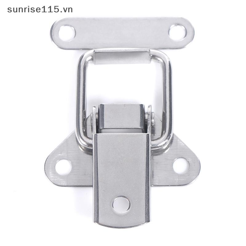 Hộp dụng cụ SRVN Thép không gỉ 304 Khóa móc khóa Kim loại Bật tắt Catch Clasp Bản lề có tải.