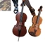 Móc khóa nhạc cụ SMILE, Móc khóa Violin & Cello sáng tạo bền bỉ, Mặt dây chuyền túi thủ công bằng da PU dành cho bạn bè cổ điển nhỏ