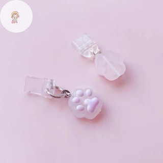 TWE Điện Thoại Bụi Cắm Móng Vuốt Dễ Thương Phụ Kiện Điện Thoại Mặt Dây Chuyền Trang Trí Cho Giao Diện Sạc TypeC VN