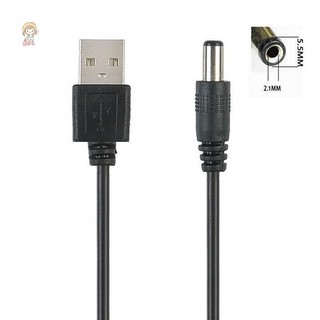 Cổng USB TWE đến 2.5 3.5 4.0 5.5mm 5V Jack Cáp Nguồn Kết Nối Dây Đen VN