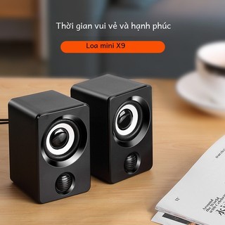 X9 Để Bàn Máy Tính Để Bàn Loa Nhỏ USB Mini Loa Đa Phương Tiện Có Dây