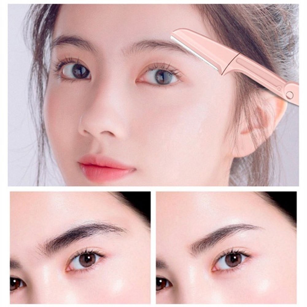 Ảnh Bộ 3 máy cạo lông mày MAANGE Tông đơ lông mày có thể gập lại 1382 1