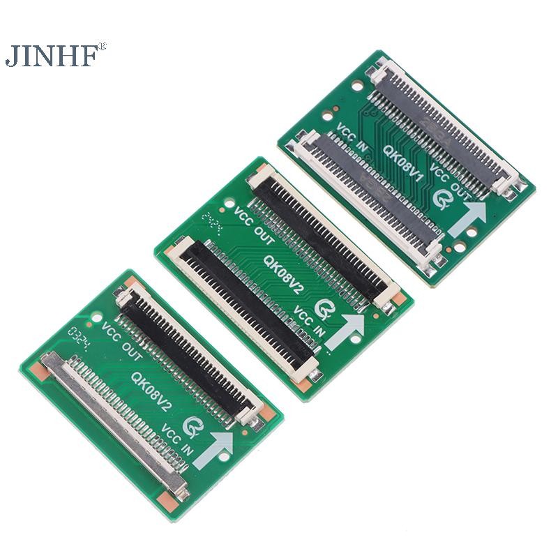 Jinhf Màn Hình LCD Thay Thế Màn Hình LCD Bộ Chuyển Đổi Tín Hiệu Ban QK0801A 0802A 0802B Cáp Kết Nối Bộ Chuyển Đổi Ban Phụ Kiện Sửa Chữa HOT