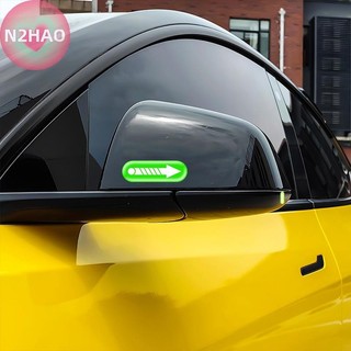 N2hao Người Mới Và Người Mới Bắt Đầu Lái Xe Điểm An Toàn Miếng Dán Dạ Quang Cho Lái Xe Hỗ Trợ Dấu Hiệu Phụ Kiện Xe Hơi n